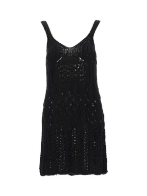 Acne Studios Knitted Mini Dress