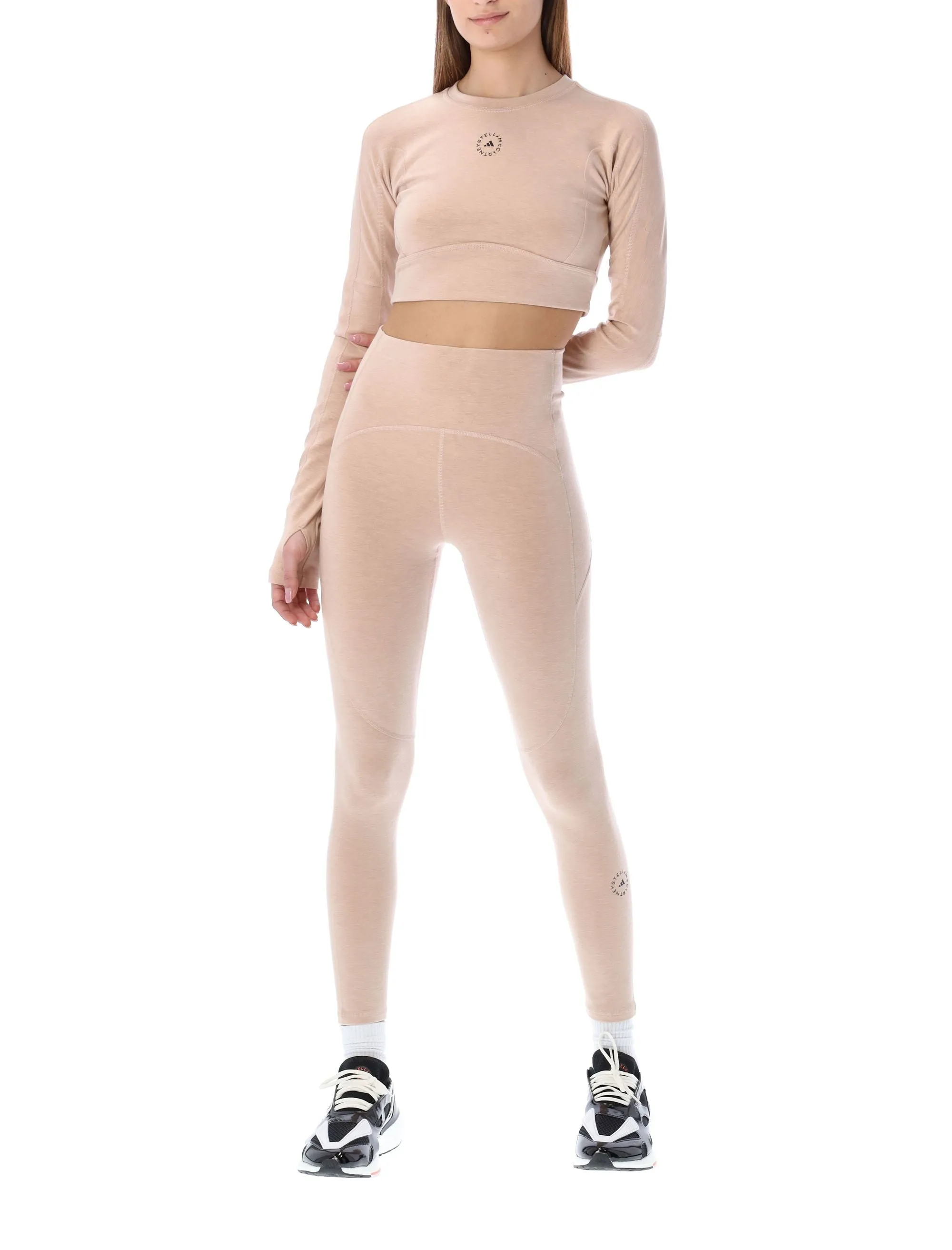 Adidas By Stella McCartney Long Sleeved Cropped Top