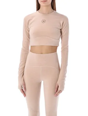 Adidas By Stella McCartney Long Sleeved Cropped Top