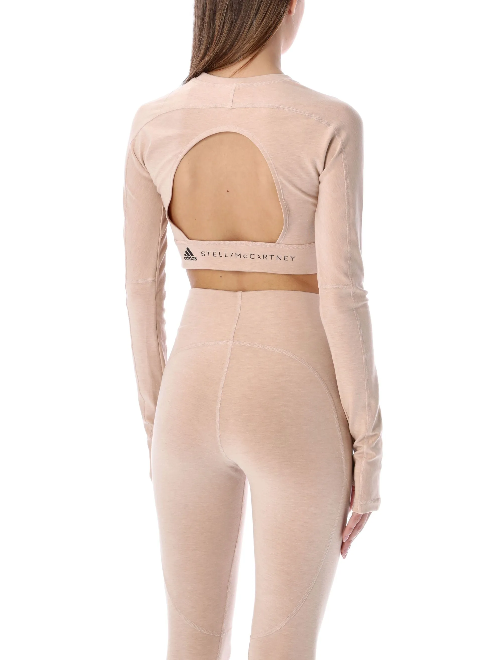 Adidas By Stella McCartney Long Sleeved Cropped Top