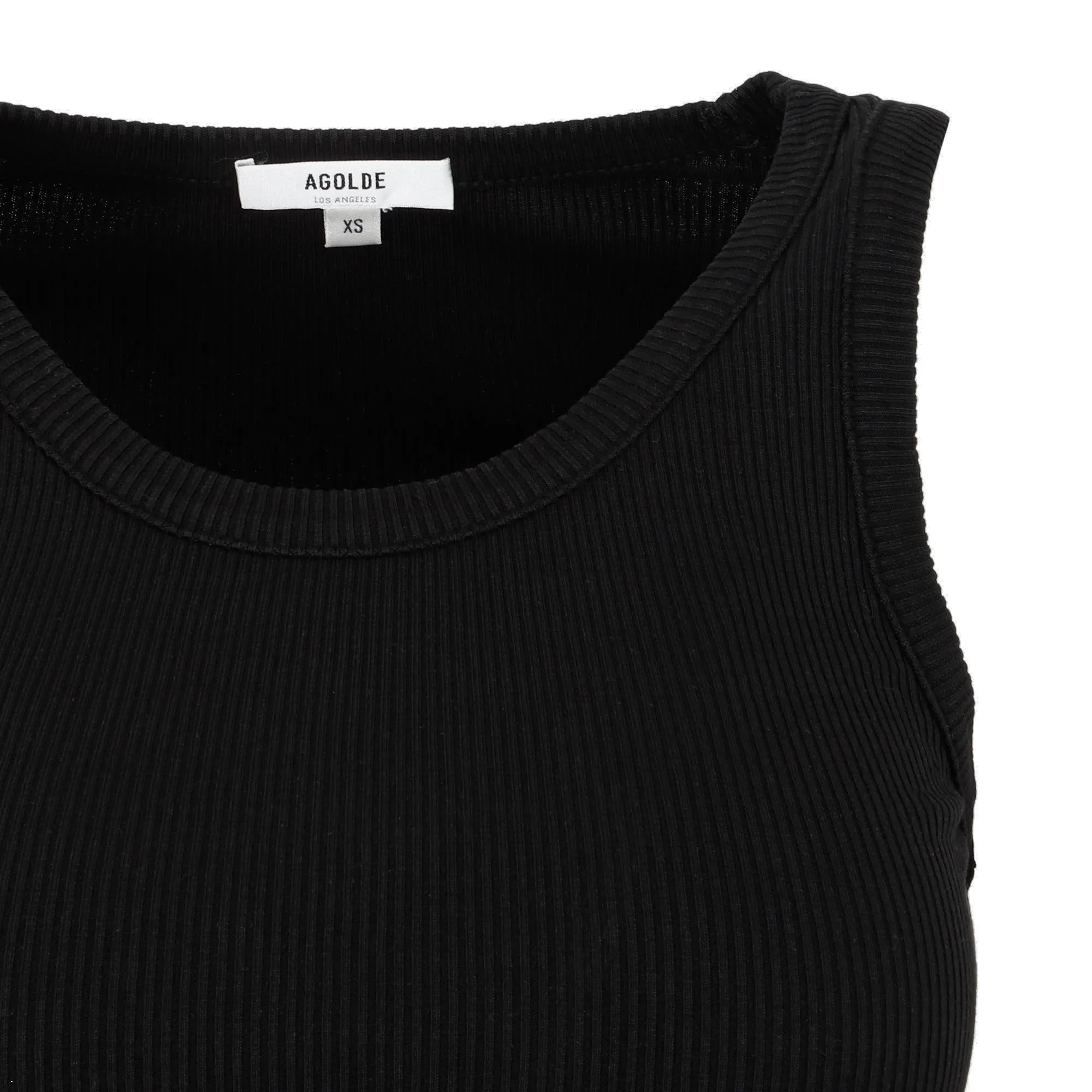 AGOLDE Poppy Ribbed Tank Top