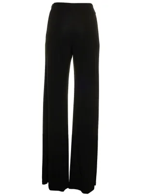 Alberta Ferretti Hidden Zip Flare Pants