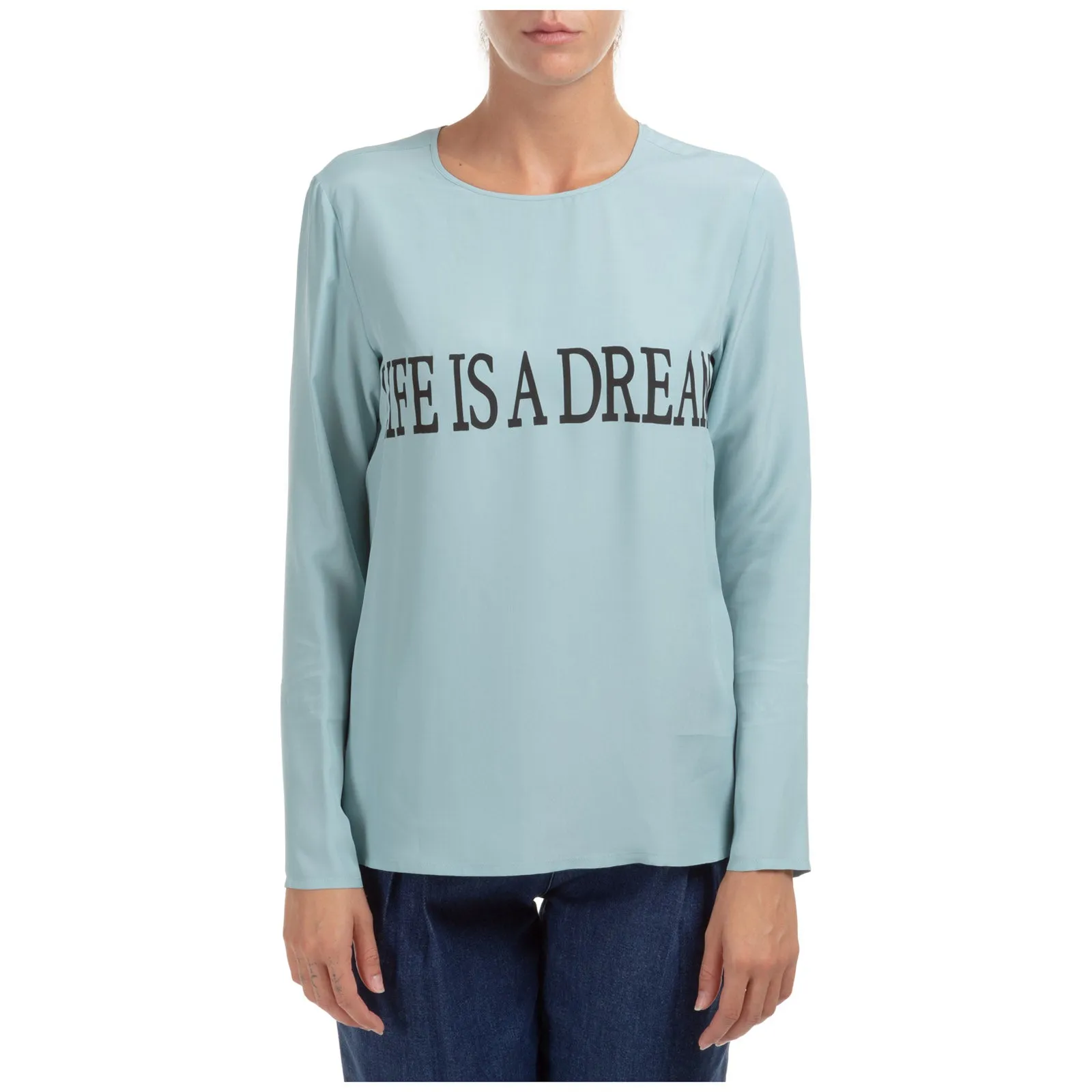 Alberta Ferretti Life Is Joy Long-Sleeve T-Shirt