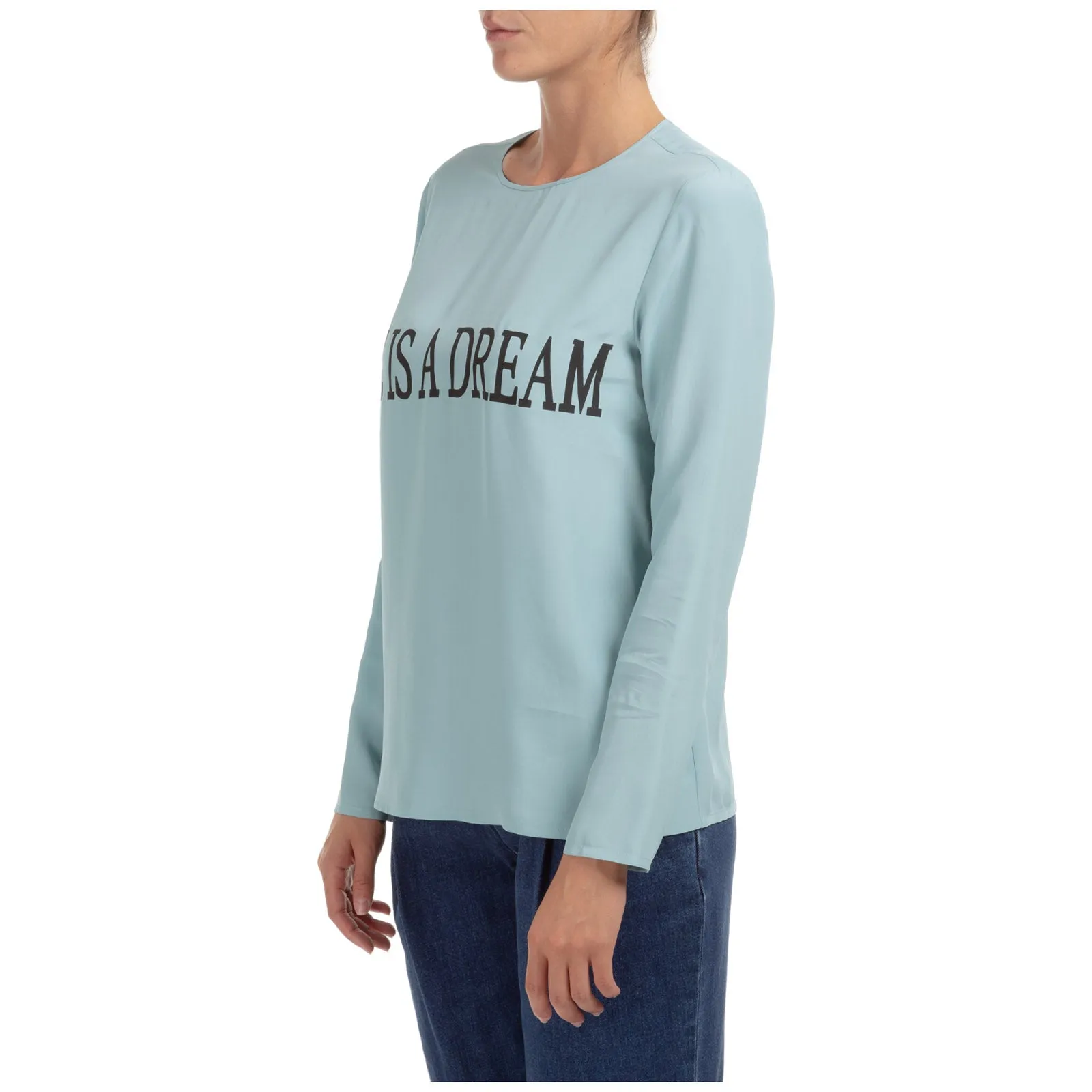 Alberta Ferretti Life Is Joy Long-Sleeve T-Shirt