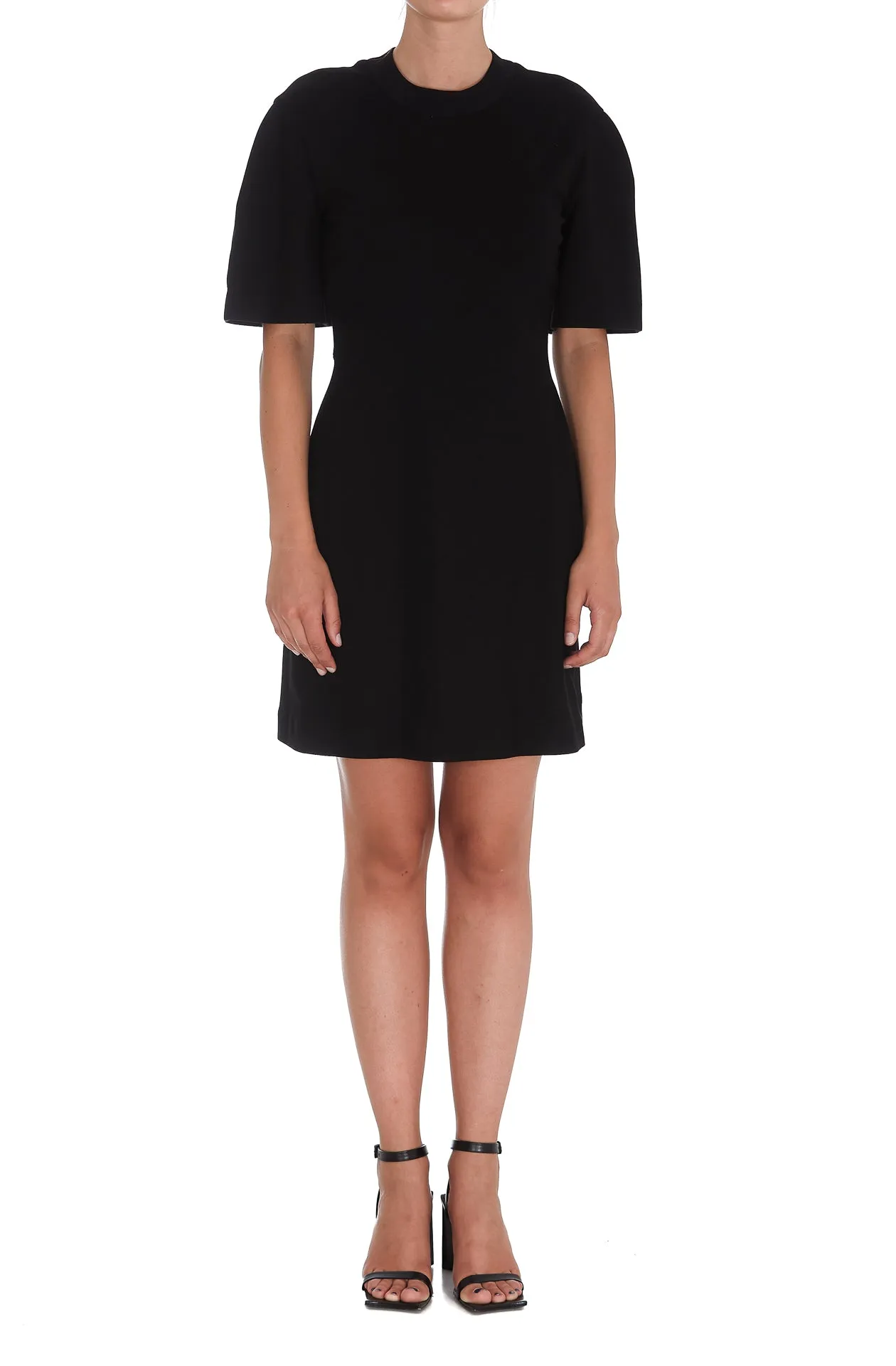 Alexander McQueen Logo Print Mini Dress