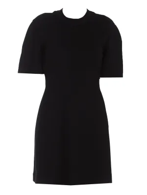 Alexander McQueen Logo Print Mini Dress