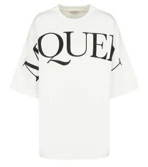 Alexander McQueen Logo Printed Crewneck T-Shirt