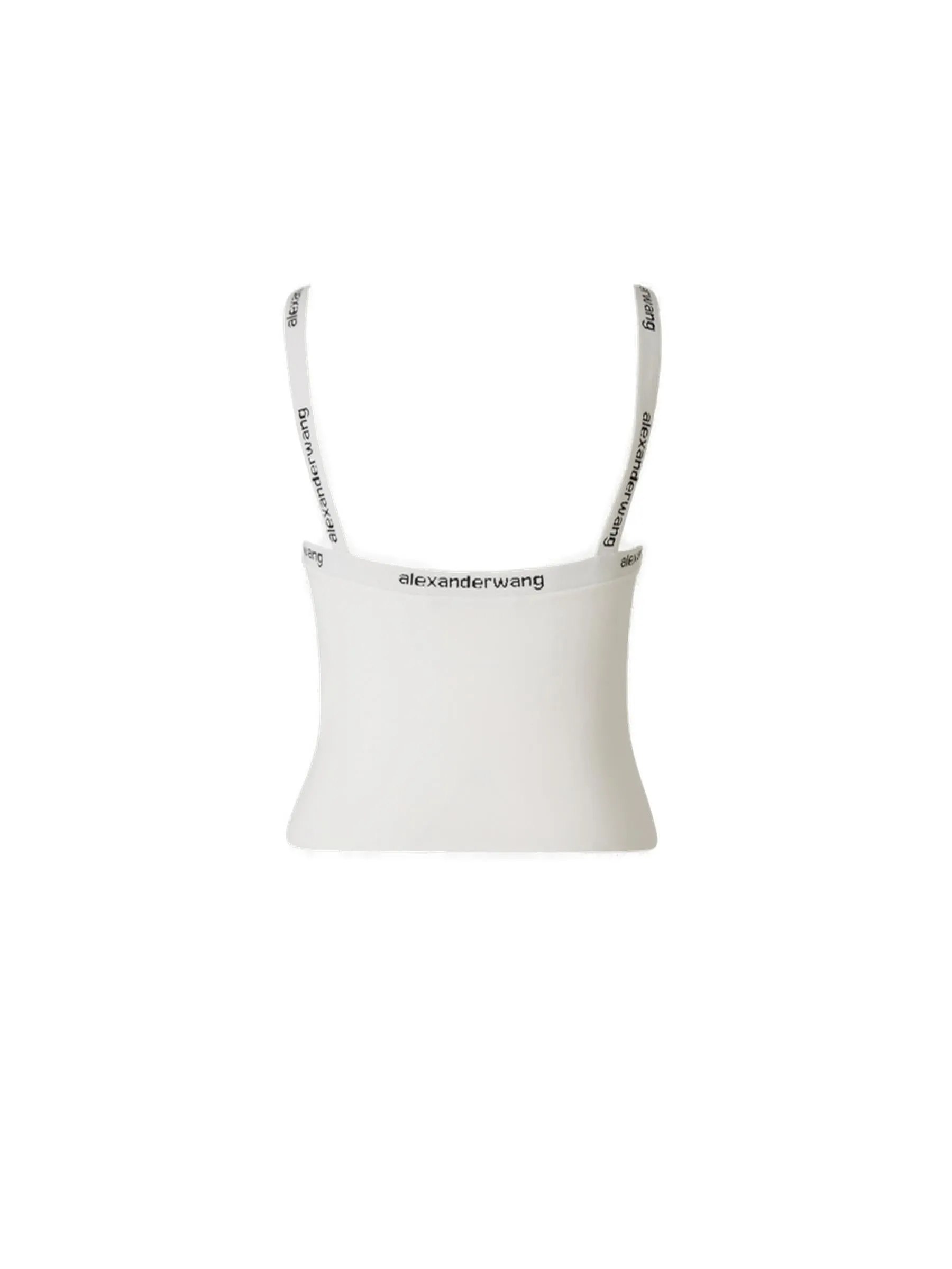 Alexander Wang Jacquard Logo Knitted Tank Top