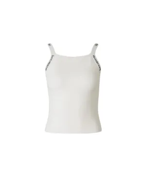 Alexander Wang Jacquard Logo Knitted Tank Top