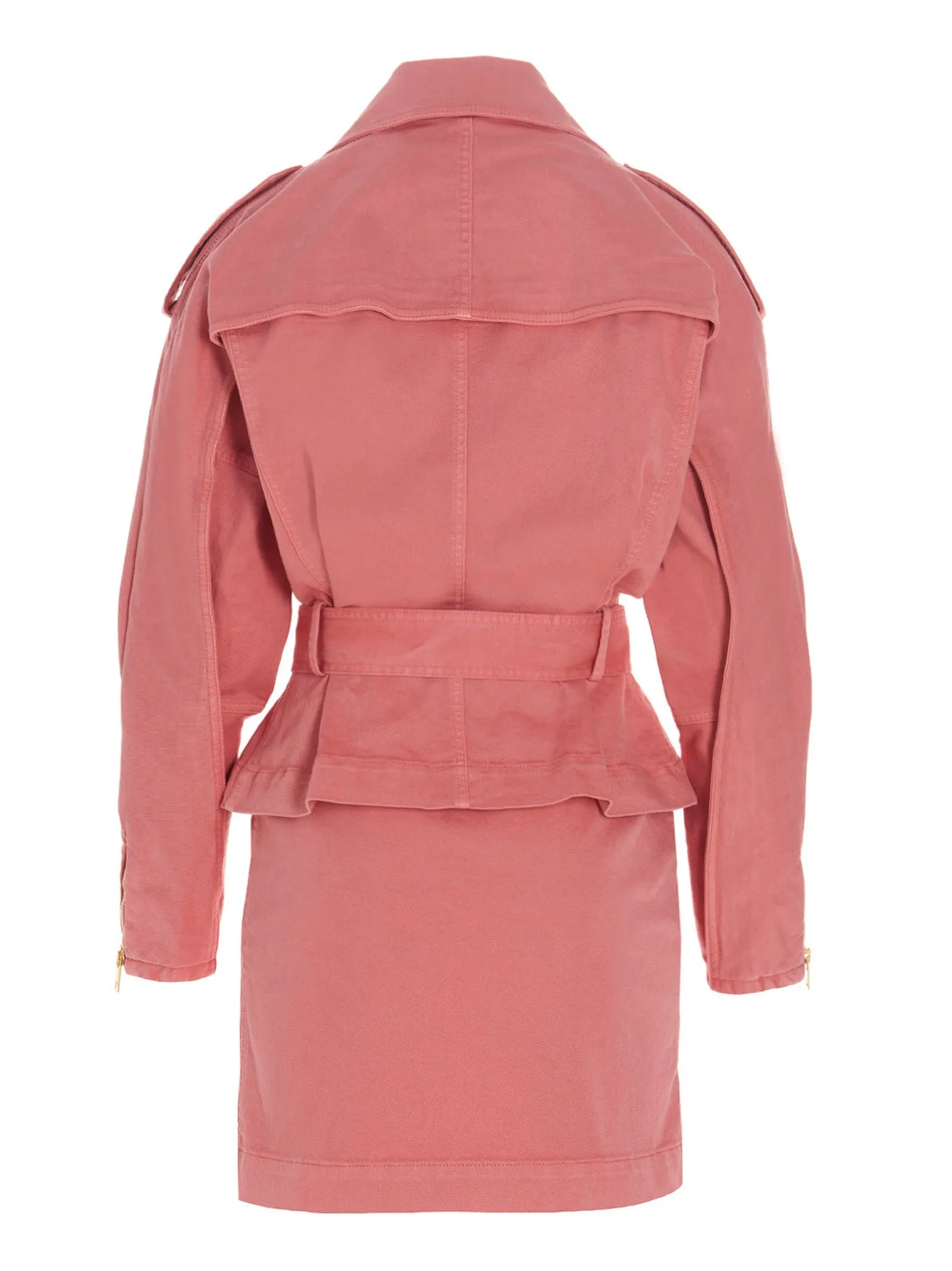 Alexandre Vauthier Long Sleeve Biker Dress
