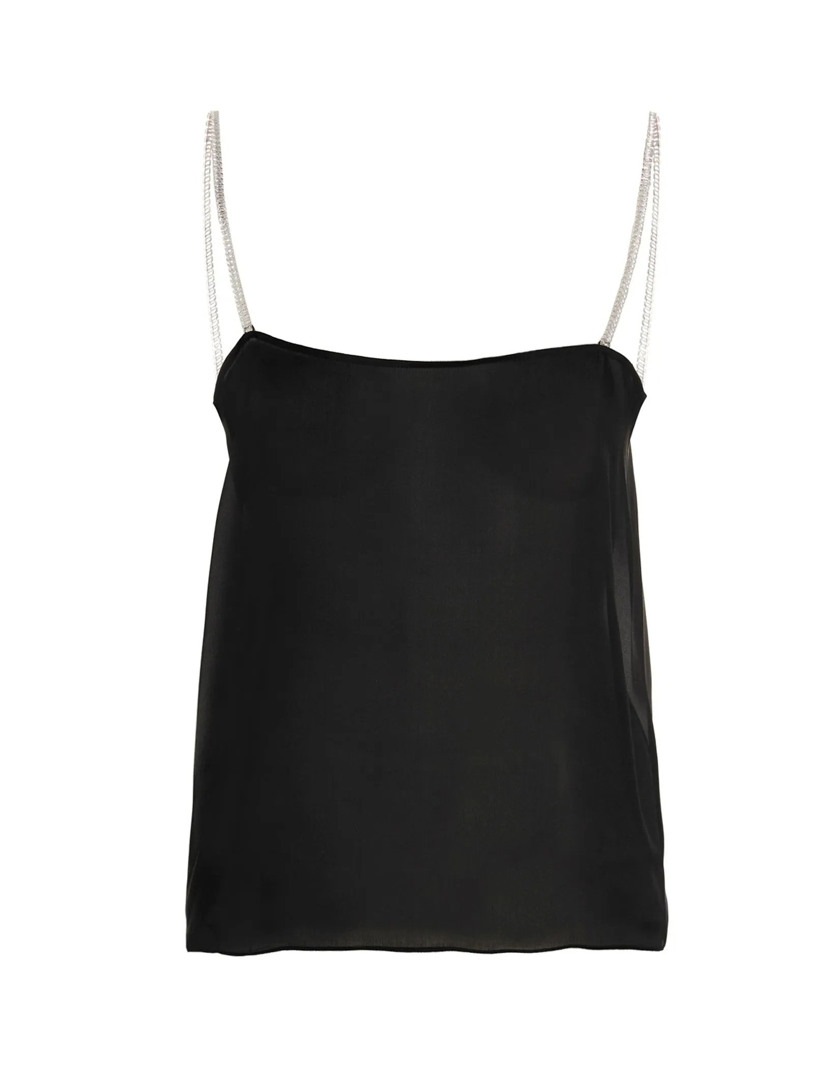 Alexandre Vauthier Sheer Spaghetti Strap Top