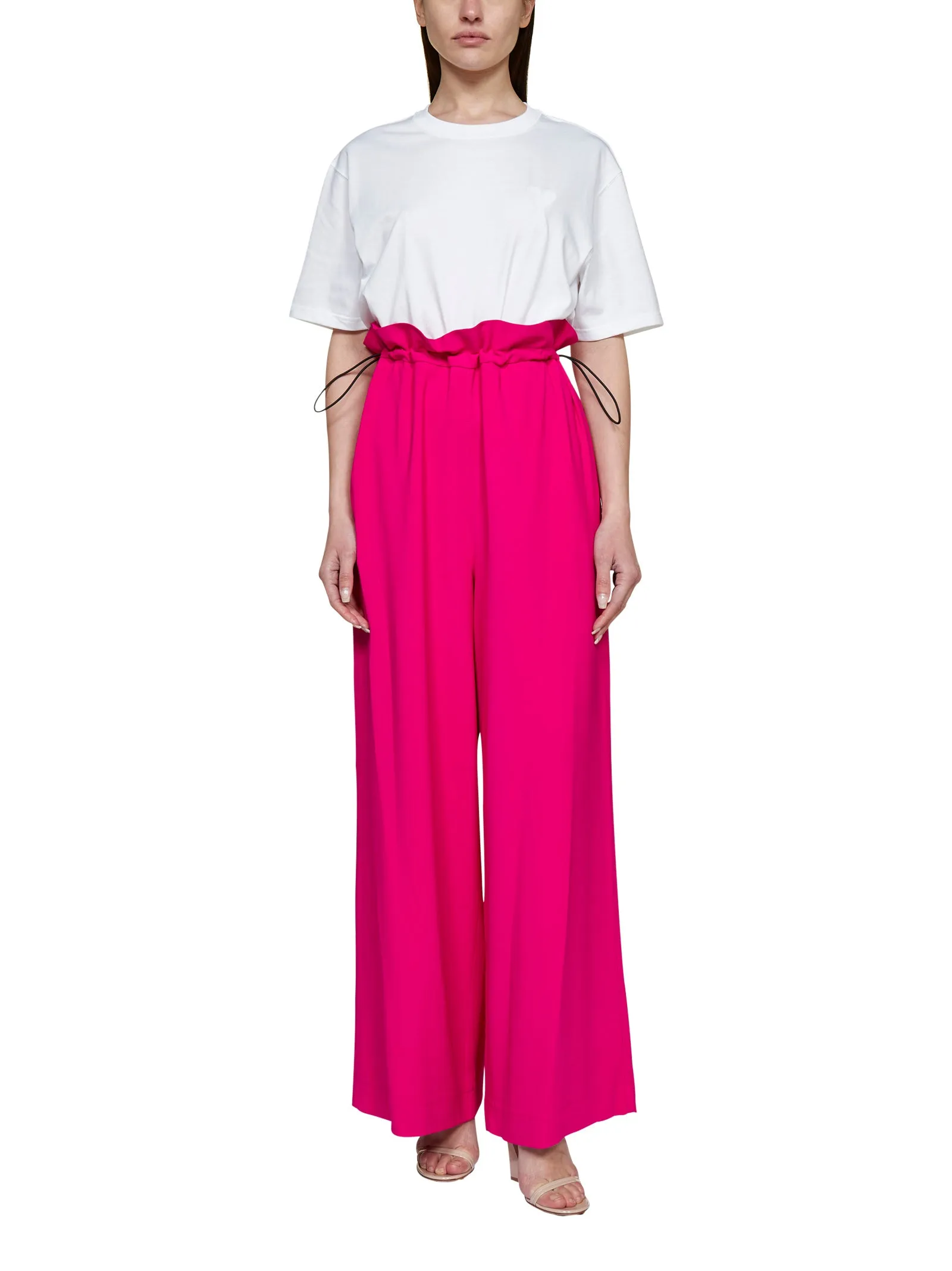 AMI Elasticated Drawstring Waist Pants