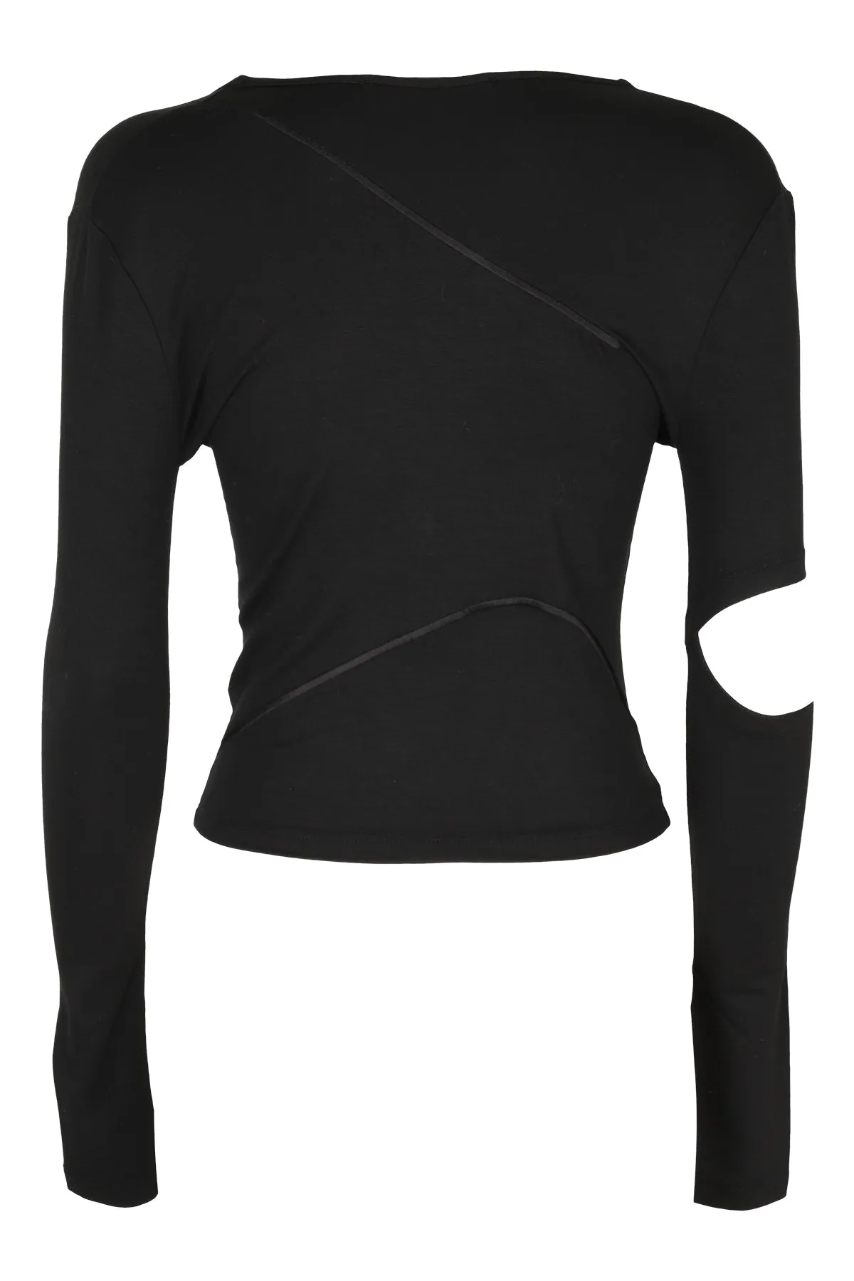 Andersson Bell Edie Cross String Long Sleeved Top