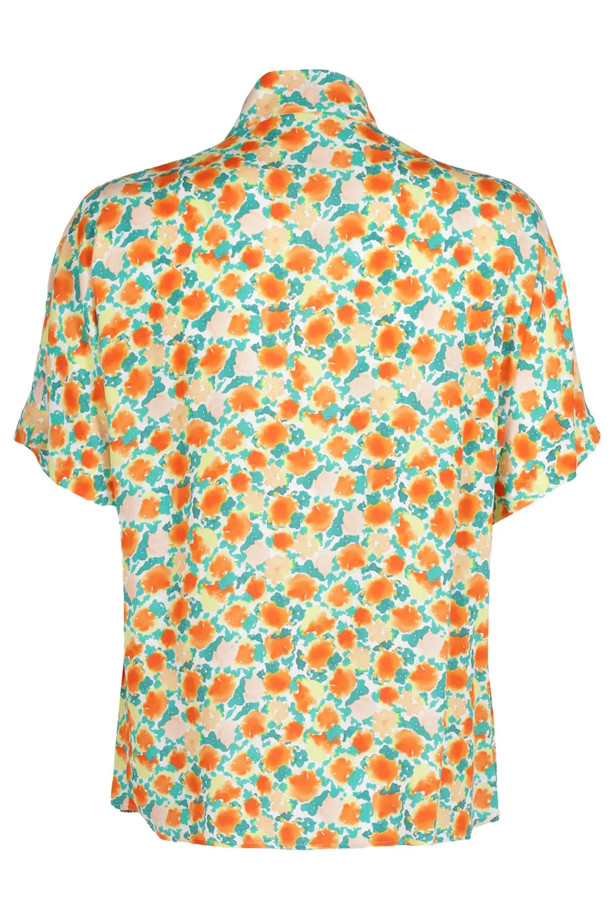 A.P.C. Allover Floral Printed Short-Sleeved T-Shirt
