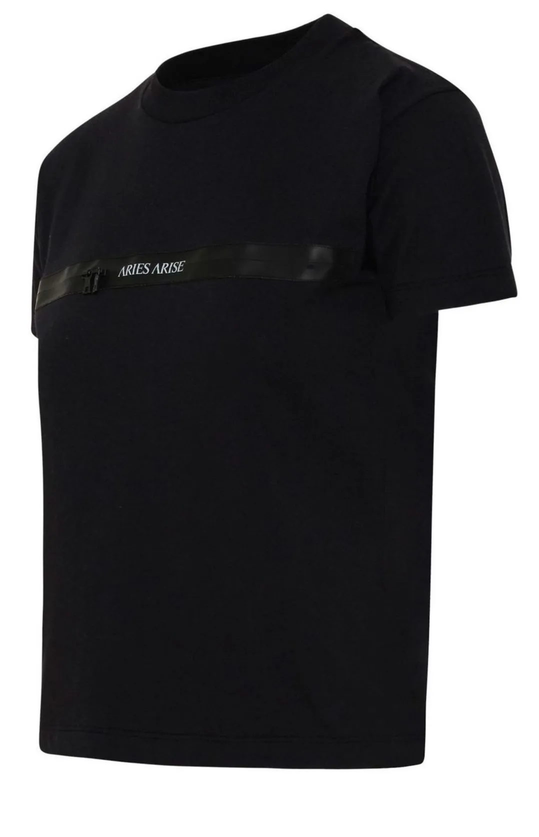 Aries Logo Printed Crewneck T-Shirt