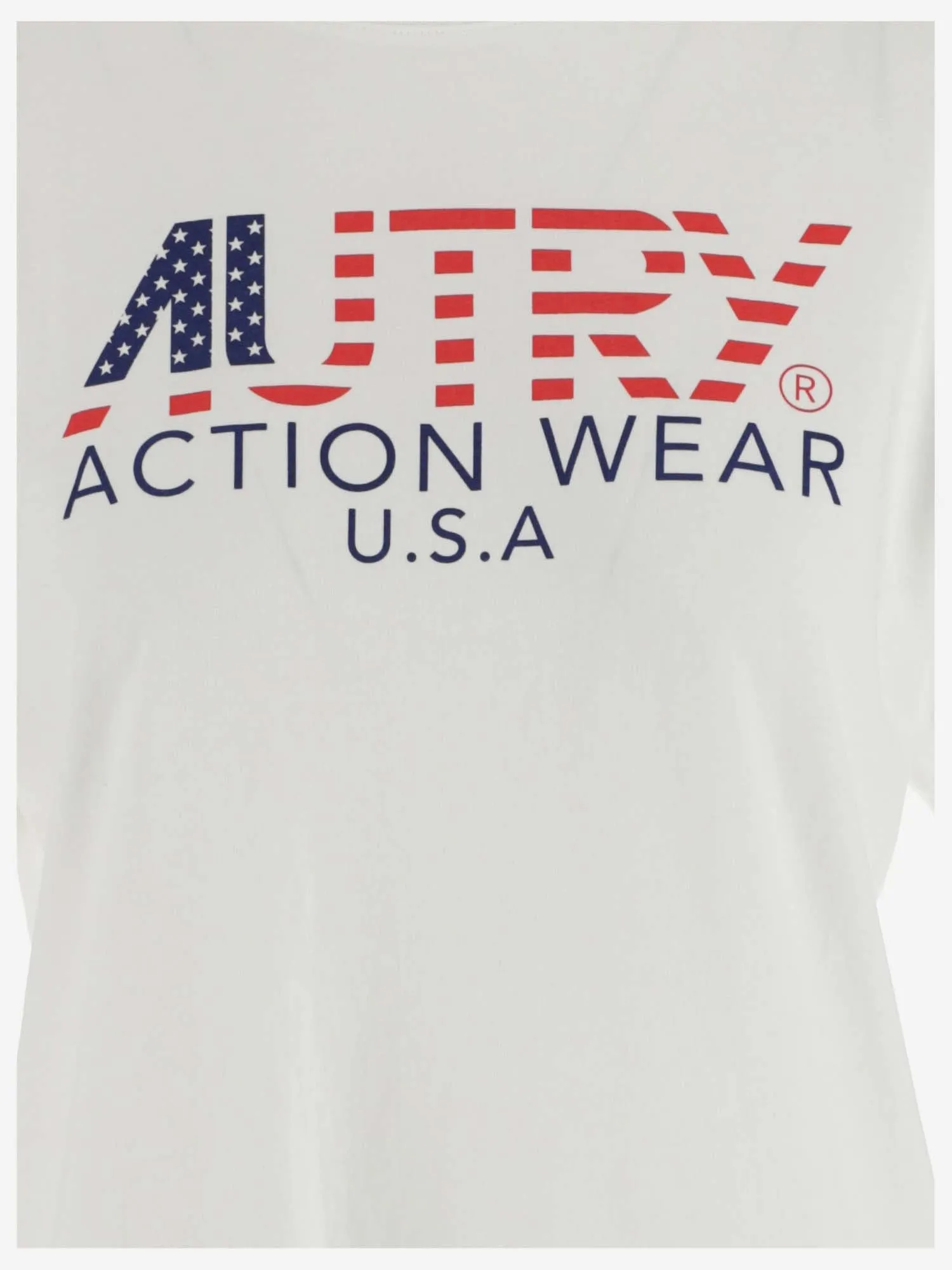 Autry Logo Printed Crewneck T-Shirt