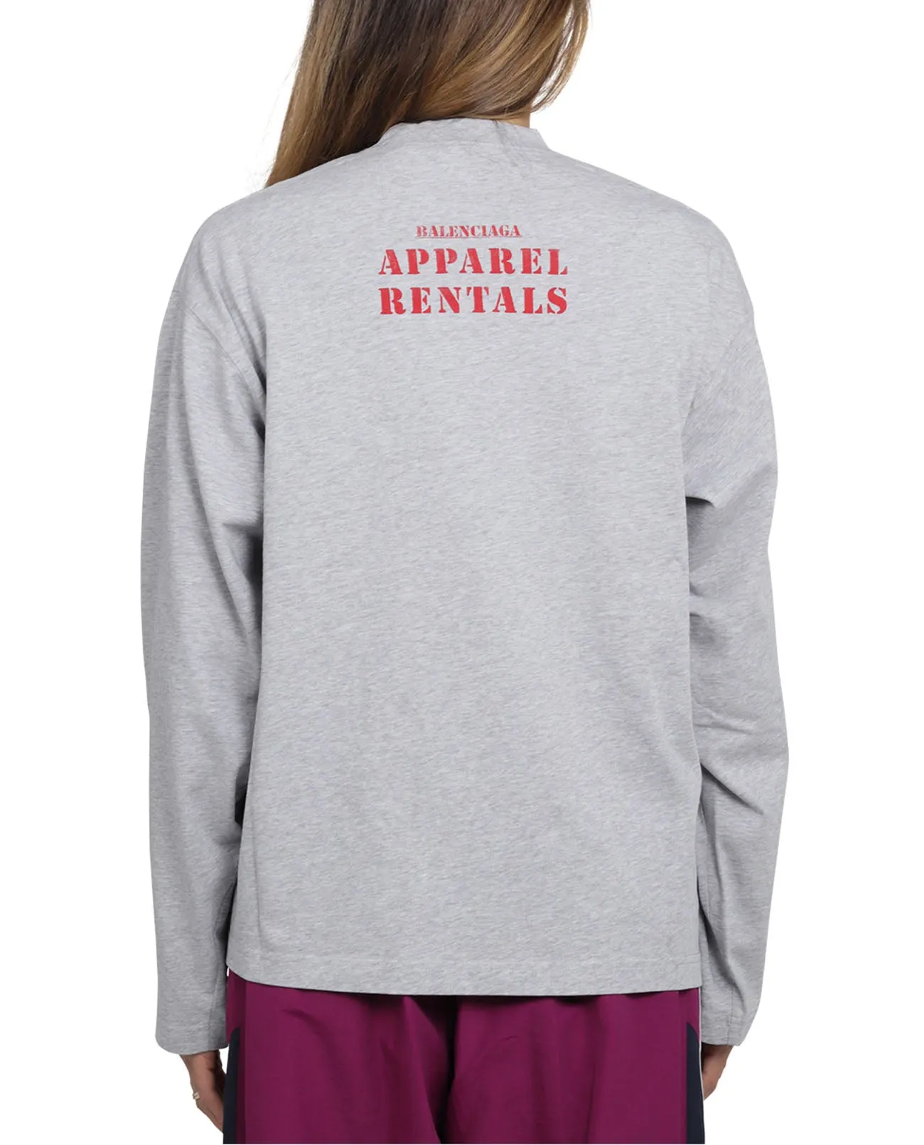 Balenciaga Apparel Rentals Long-Sleeve T-Shirt