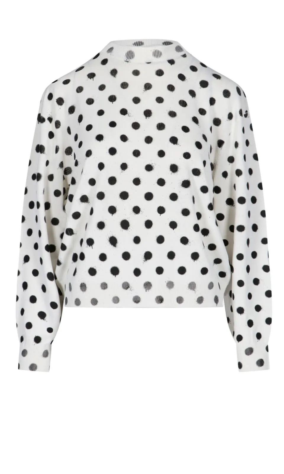 Balenciaga Polka Dot Printed Top
