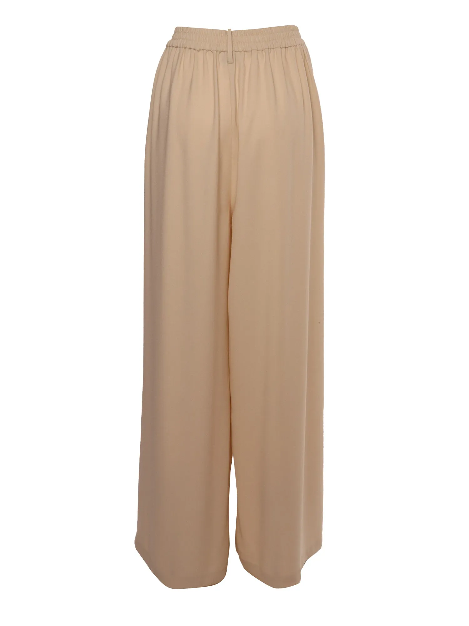 Ballantyne Pleat Detail Wide-Leg Pants