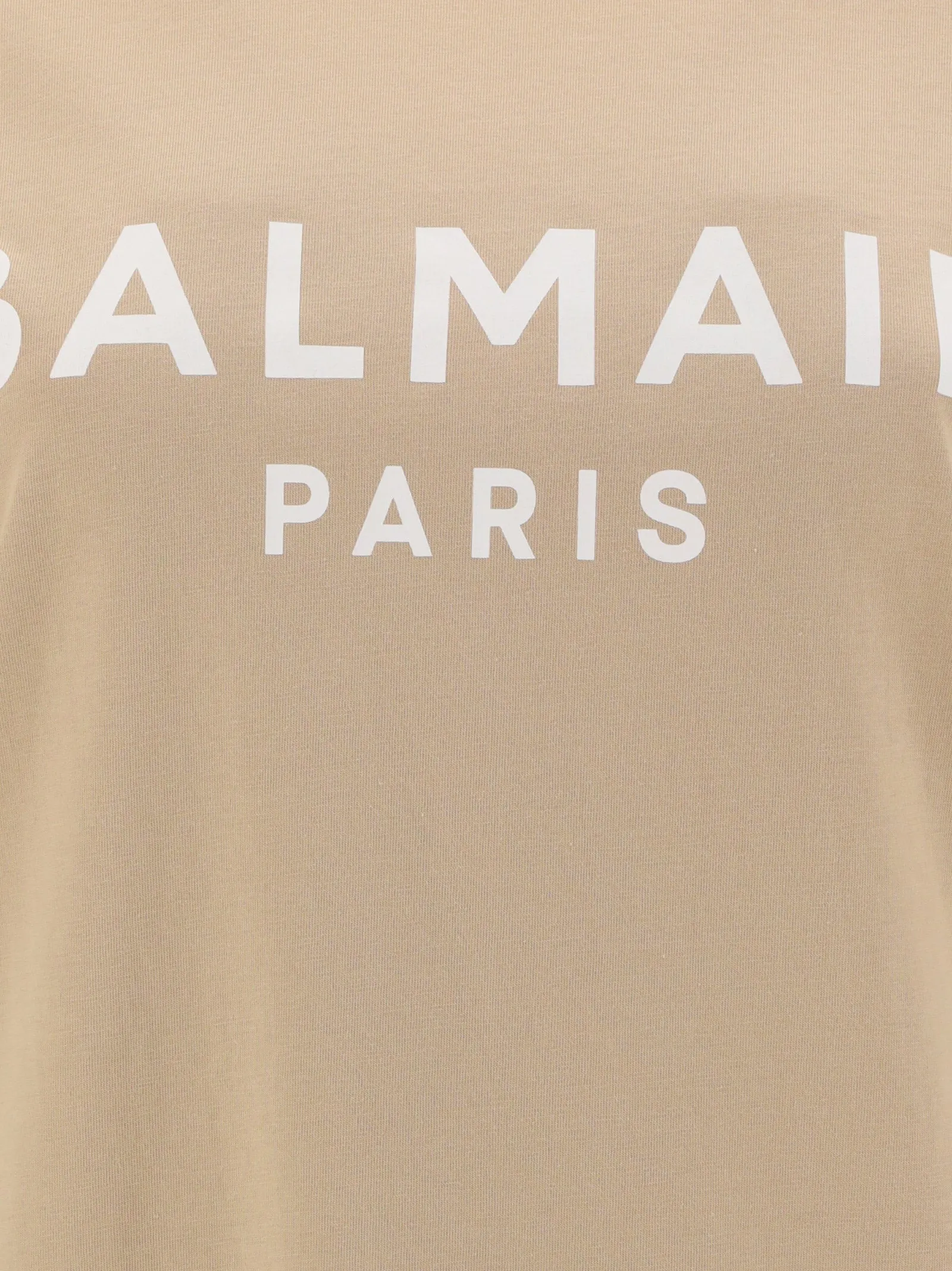 Balmain Logo Printed Crewneck T-Shirt