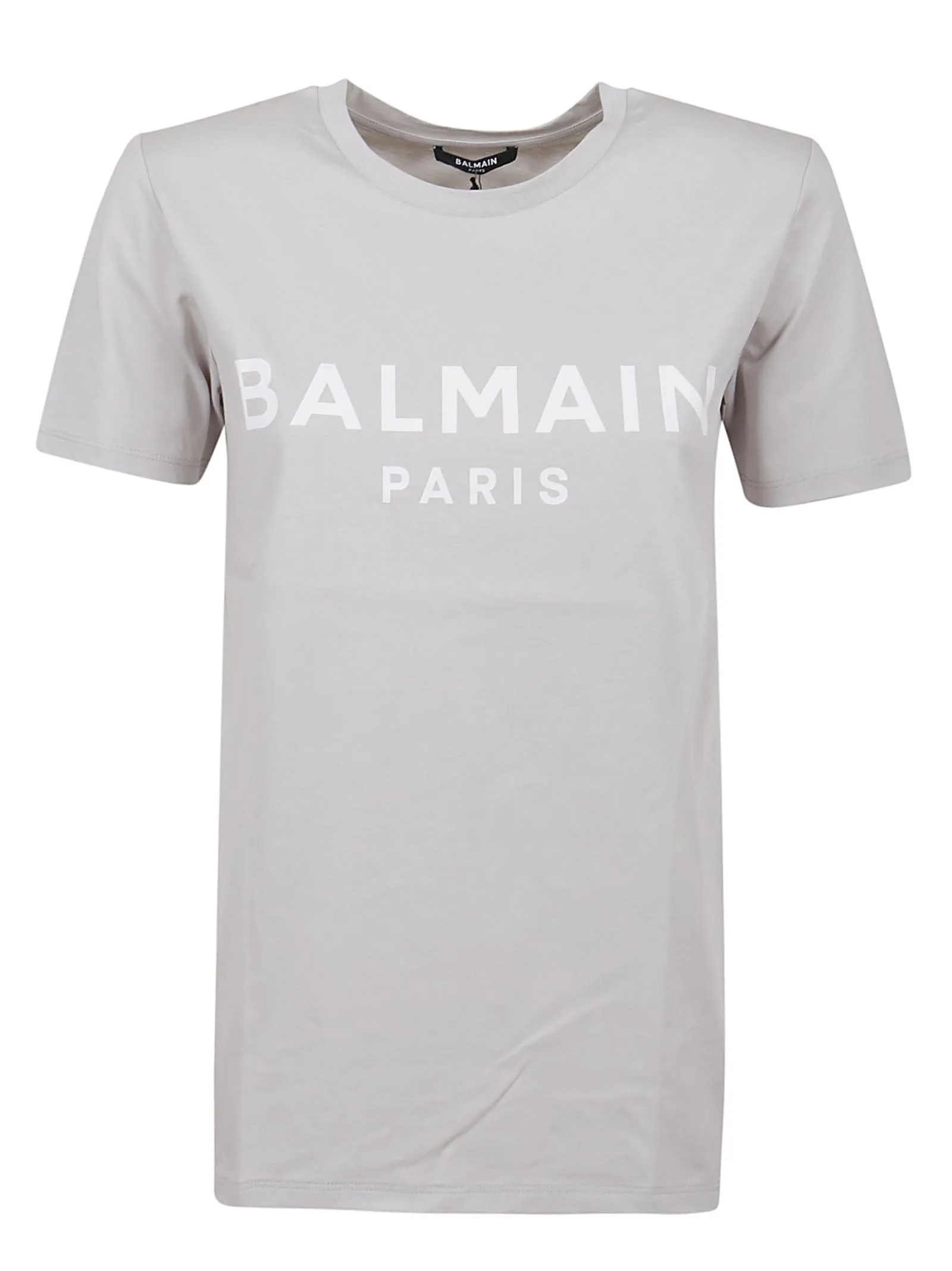 Balmain Logo Printed Crewneck T-Shirt