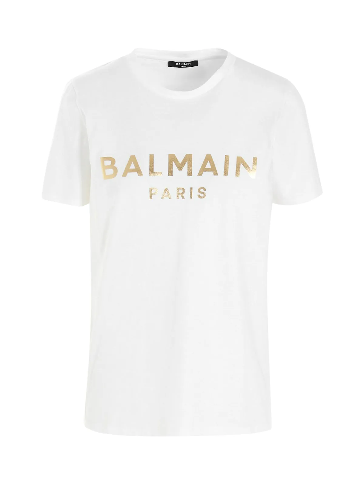 Balmain Logo Printed Crewneck T-Shirt