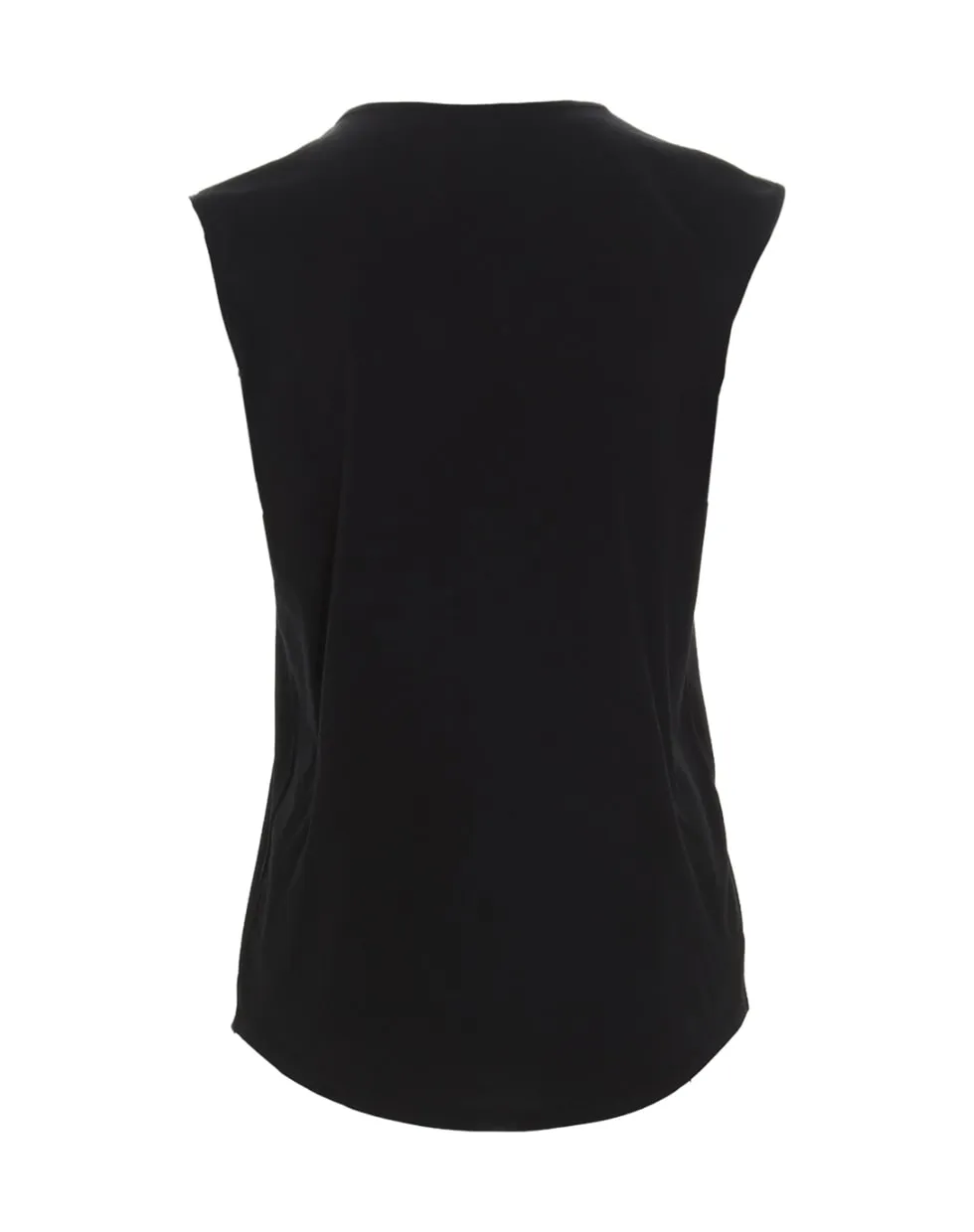 Balmain Logo Printed Sleeveless Tank Top