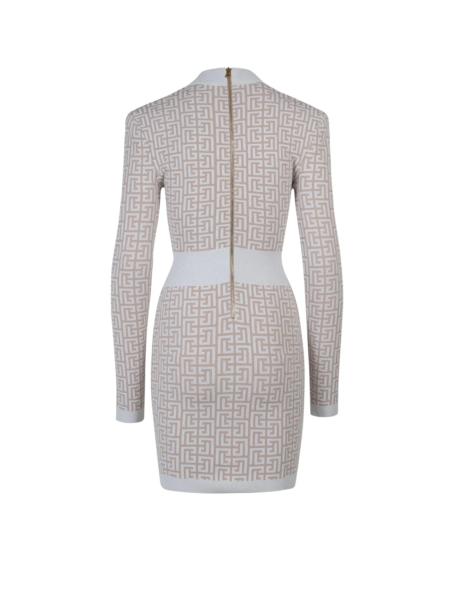 Balmain Monogram Knitted Dress
