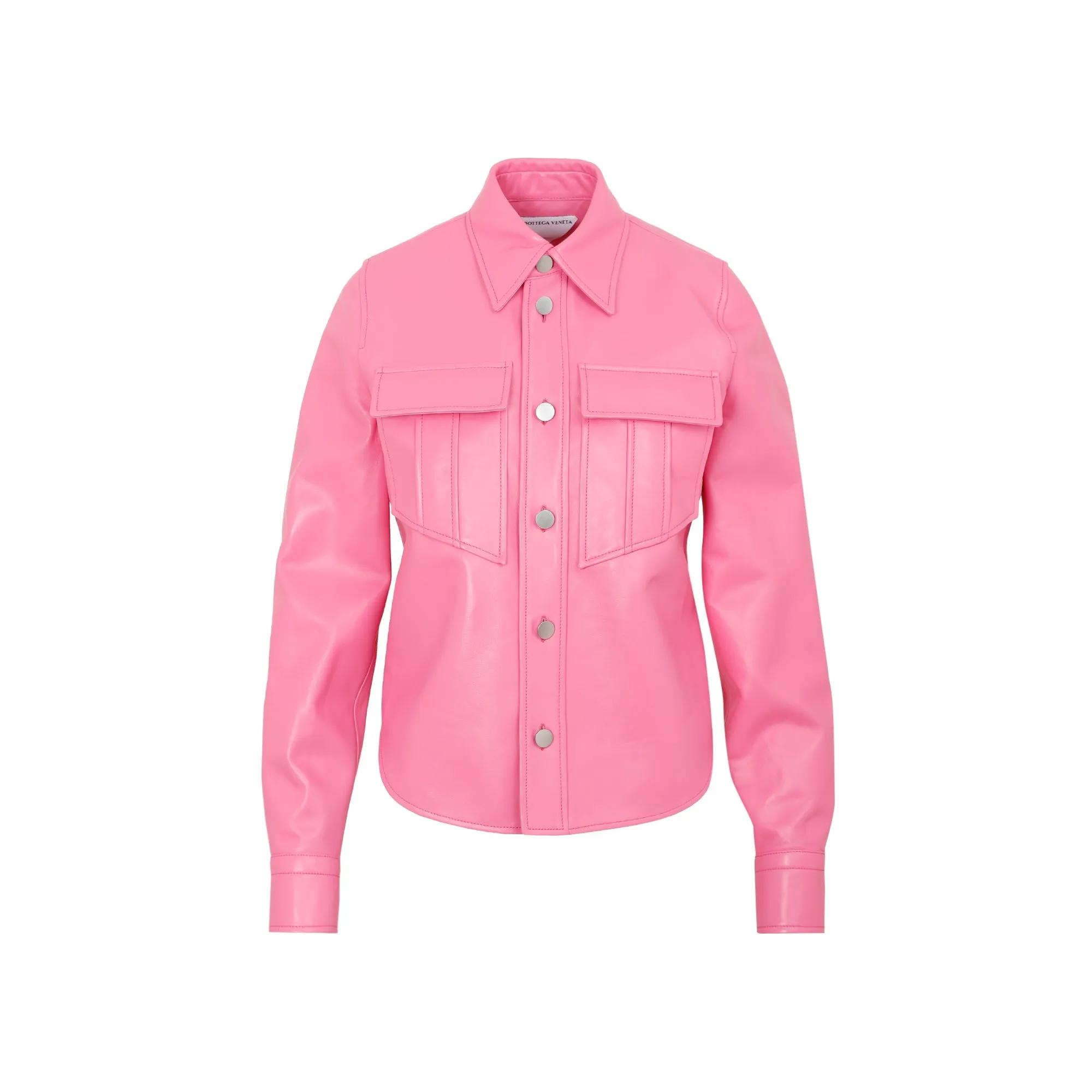 Bottega Veneta Buttoned Long-Sleeved Jacket
