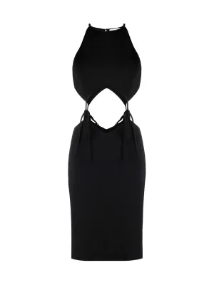 Bottega Veneta Cut-Out Detailed Mini Dress