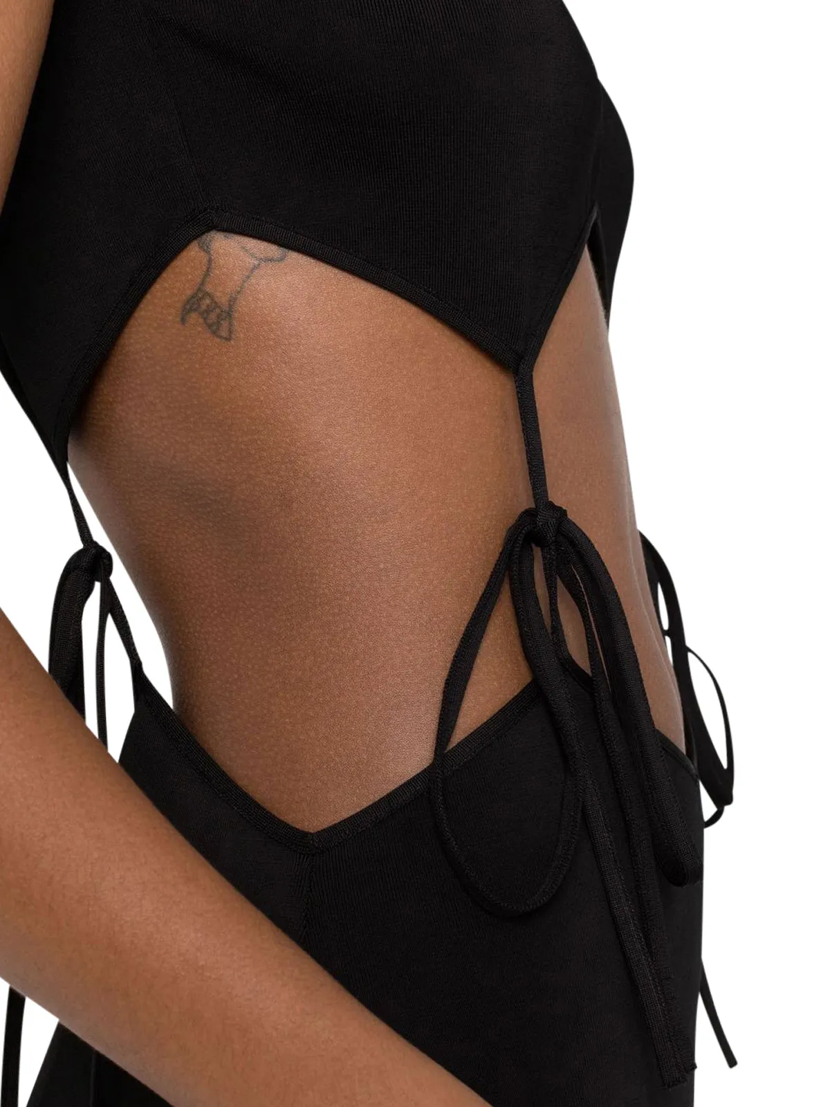 Bottega Veneta Cut-Out Detailed Mini Dress
