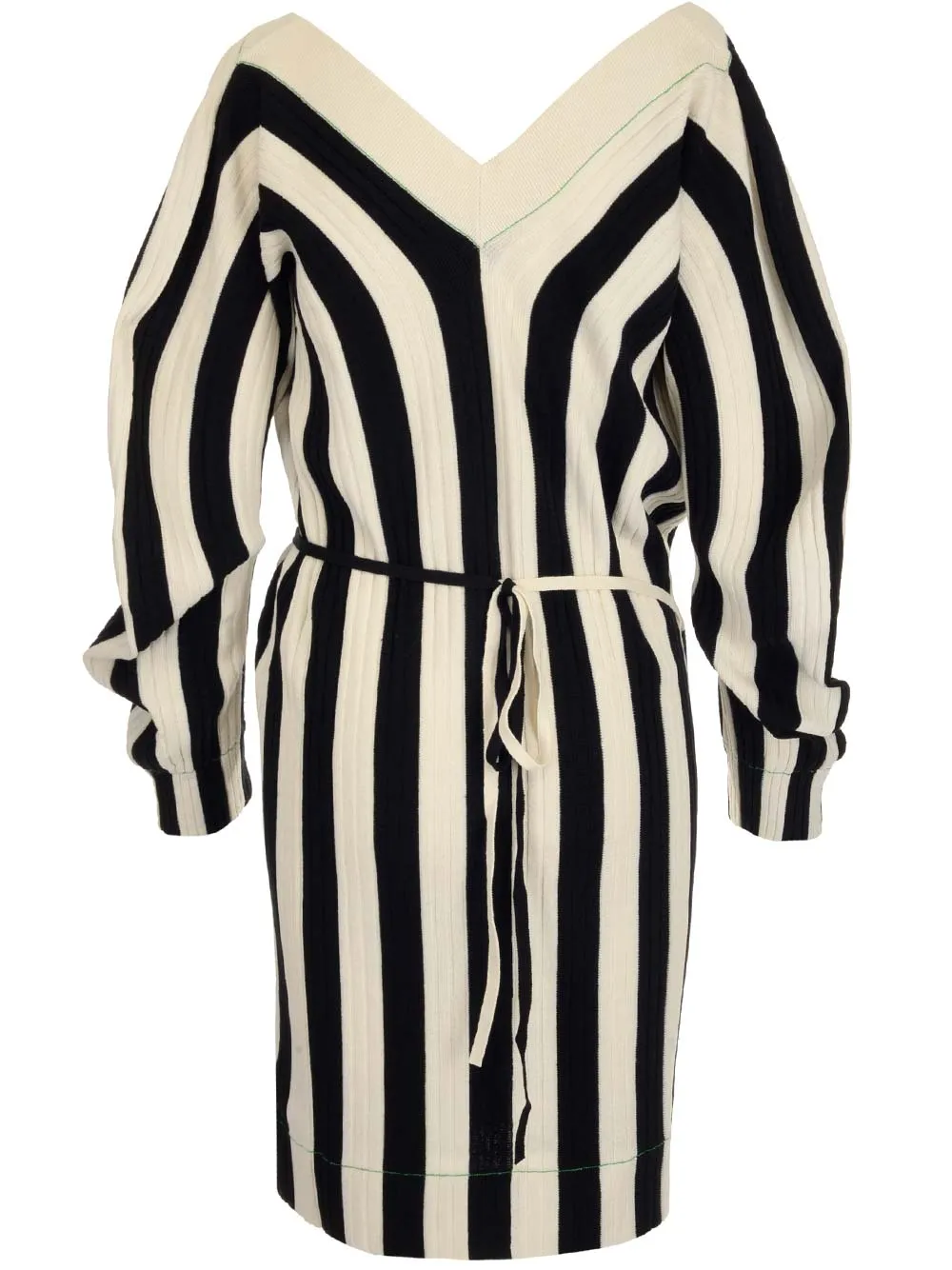 Bottega Veneta Striped  Mini Dress