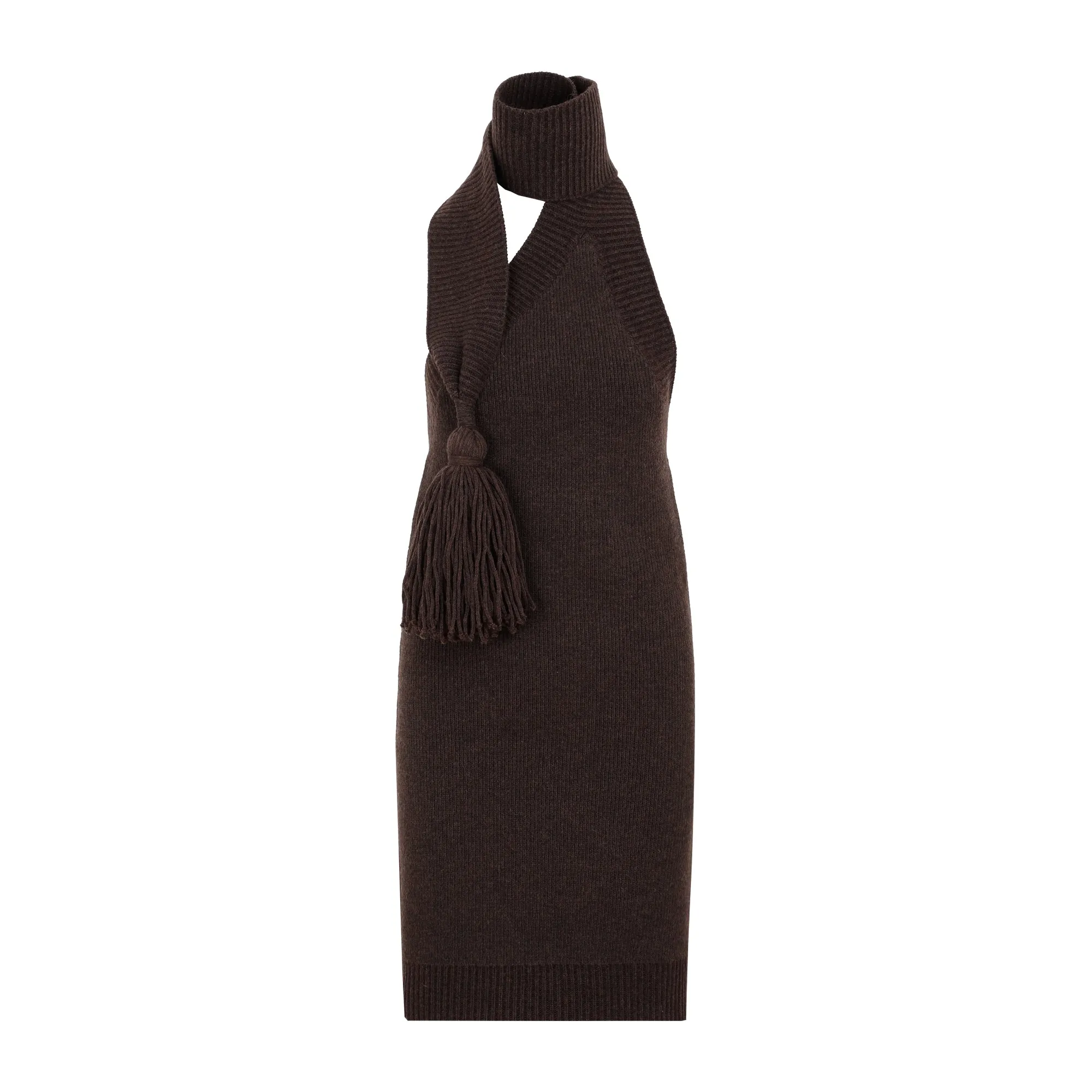 Bottega Veneta Wraparound Neck Dress