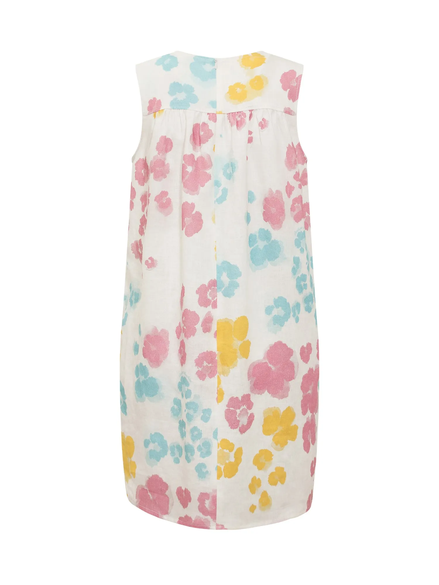 Boutique Moschino Floral Printed Sleeveless Mini Dress