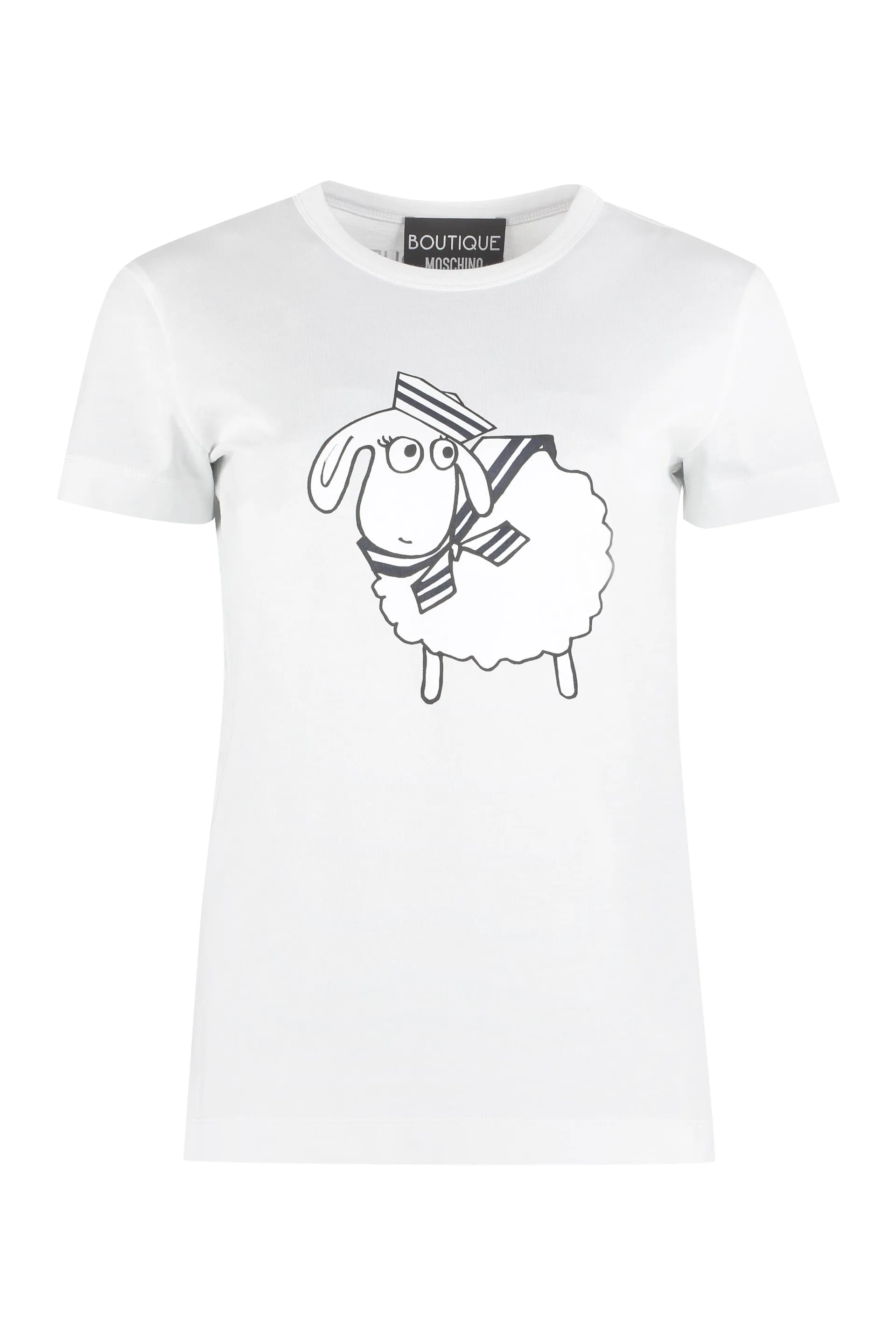 Boutique Moschino Graphic-Printed Crewneck T-Shirt