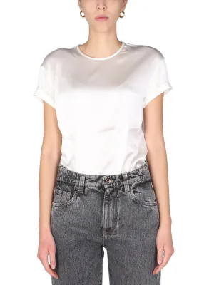 Brunello Cucinelli Crewneck Short-Sleeved T-Shirt