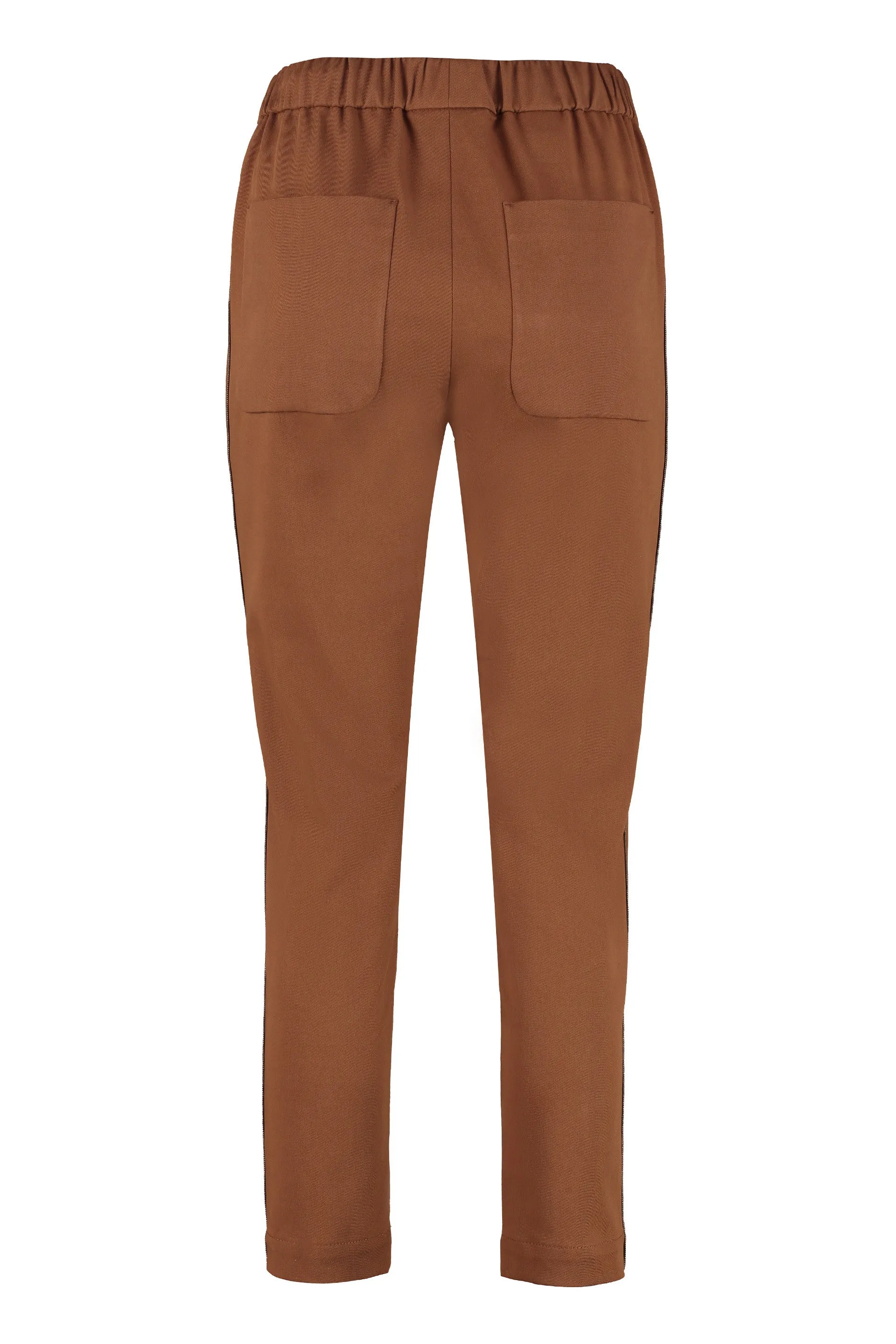 Brunello Cucinelli High-Waisted Tapered Pants