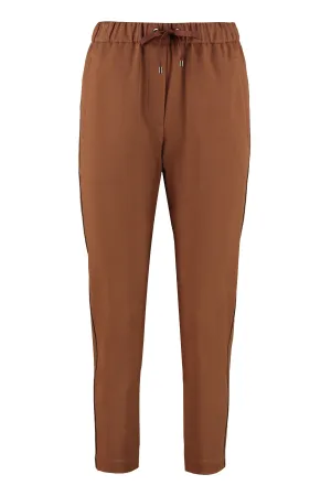 Brunello Cucinelli High-Waisted Tapered Pants