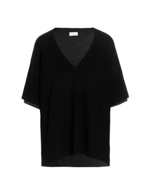 Brunello Cucinelli V-Neck Short-Sleeved T-Shirt
