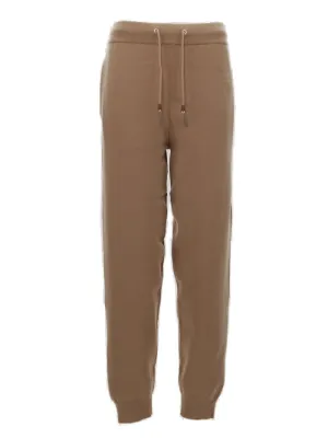 Burberry Logo Embroidered Jogging Pants