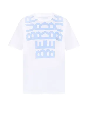 Burberry Logo Printed Oversized T-Shirt
