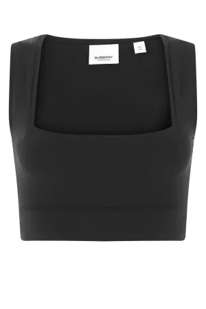 Burberry Square Neck Cropped Tank Top
