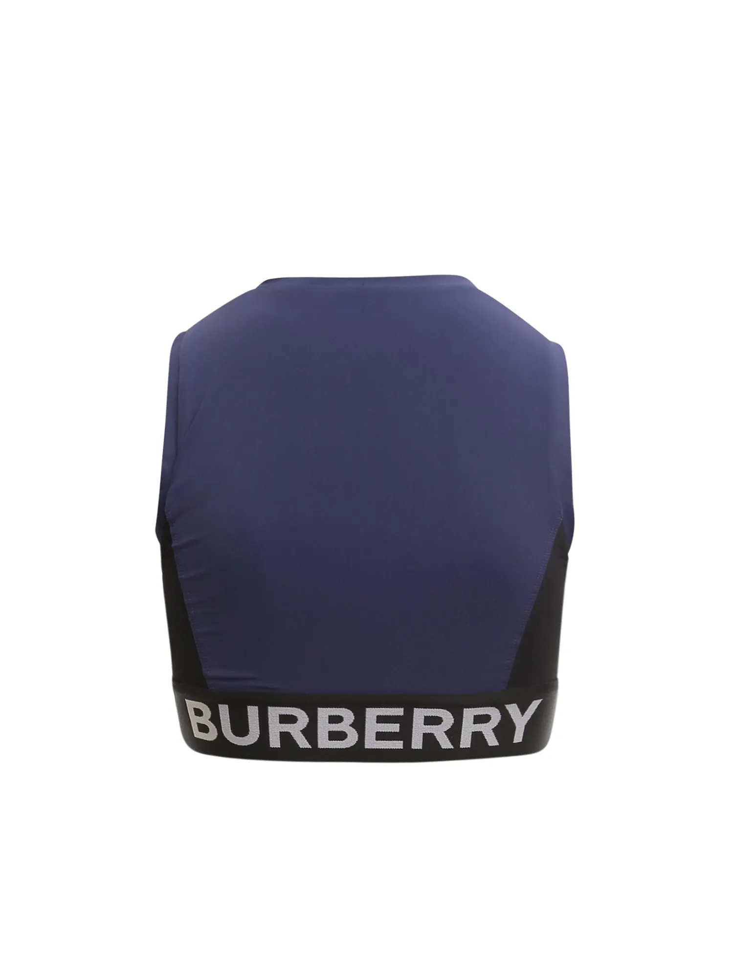 Burberry TB Monogram Print Crewneck Cropped Top
