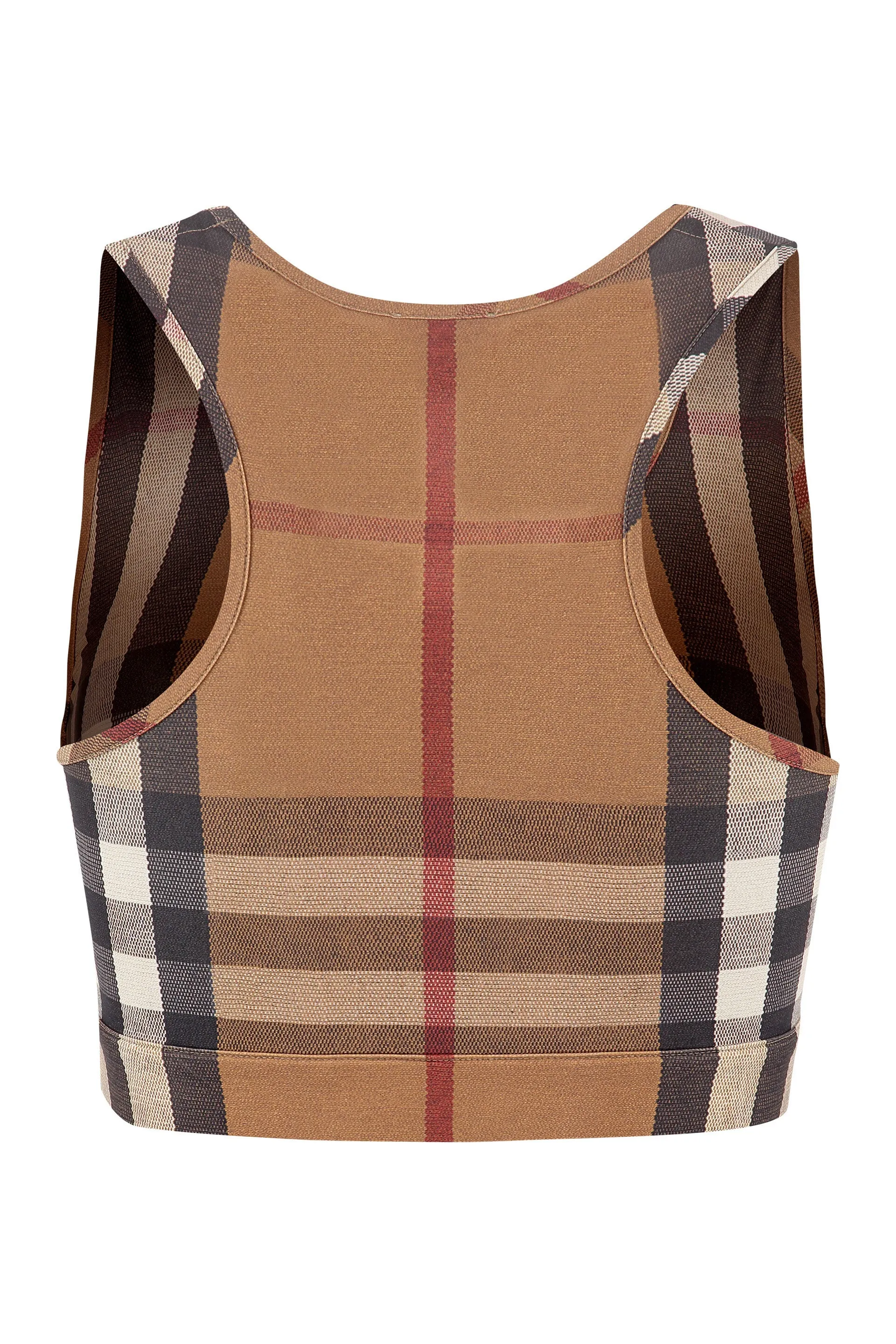 Burberry Vintage Check Scoop Neck Tank Top