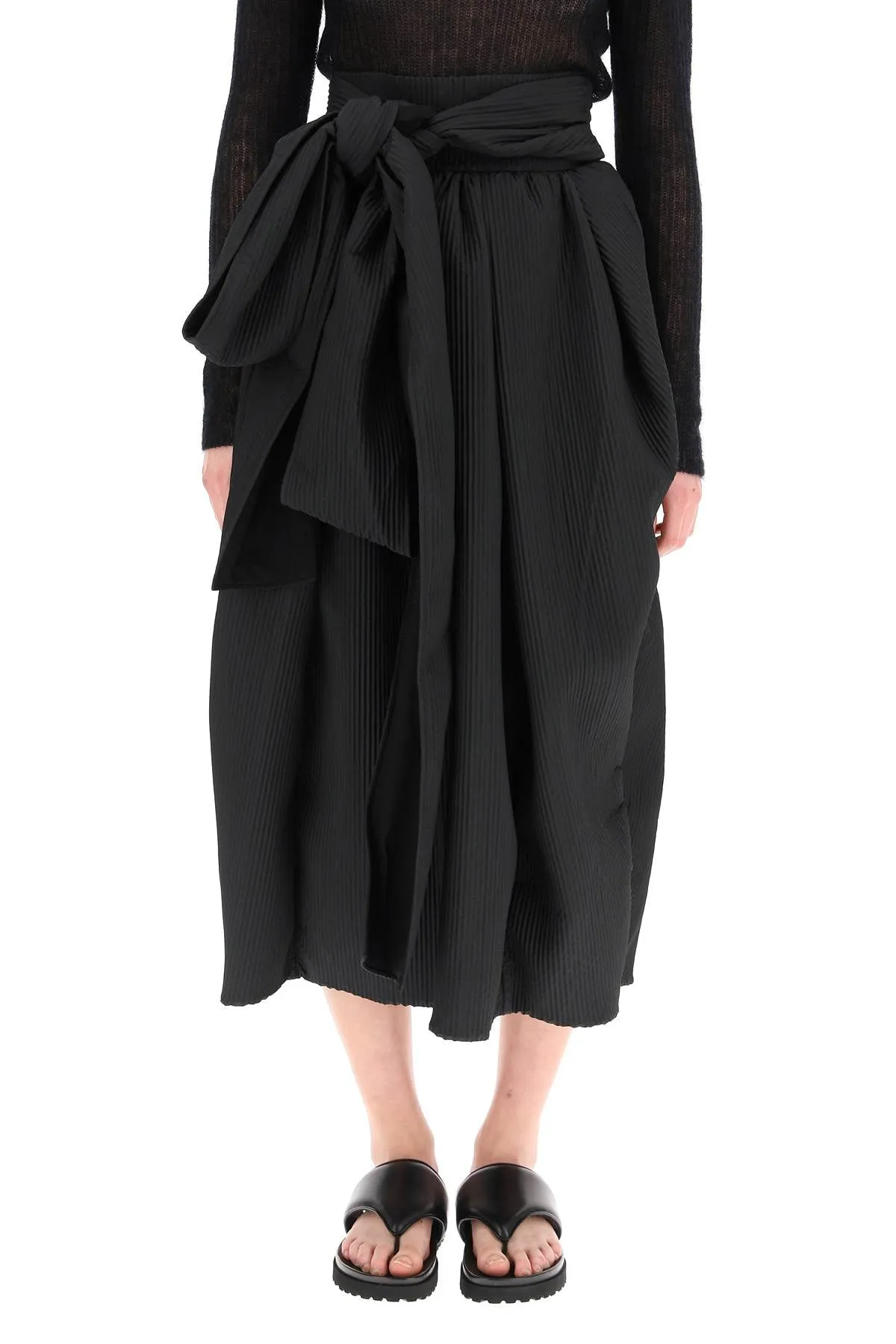 Cecilie Bahnsen Junita Drawstring Midi Skirt
