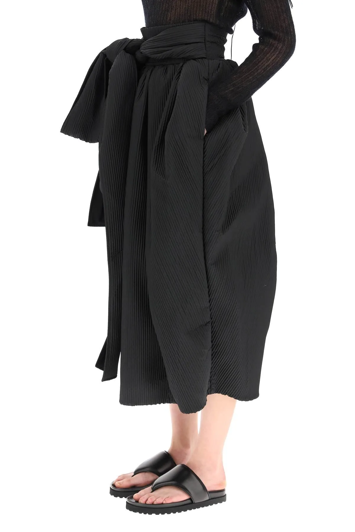 Cecilie Bahnsen Junita Drawstring Midi Skirt