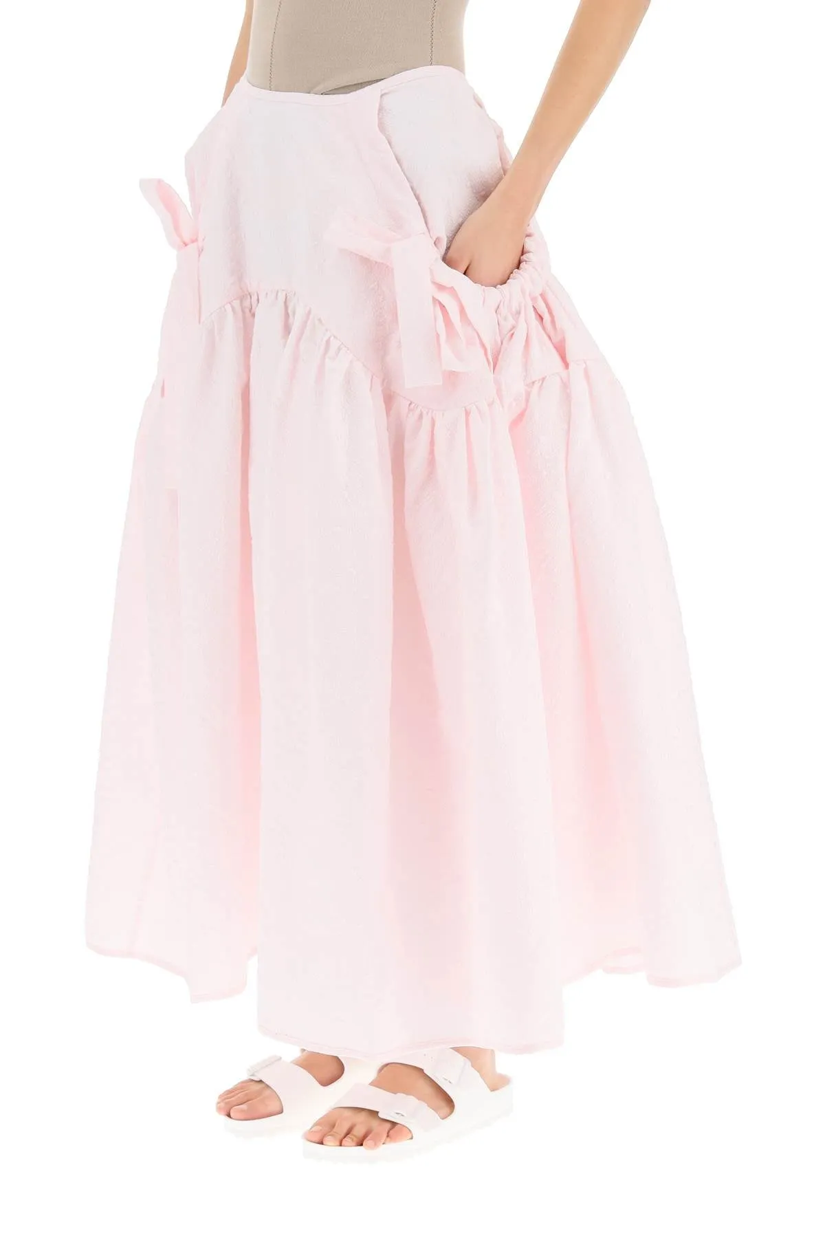 Cecilie Bahnsen Justice Strapped Skirt