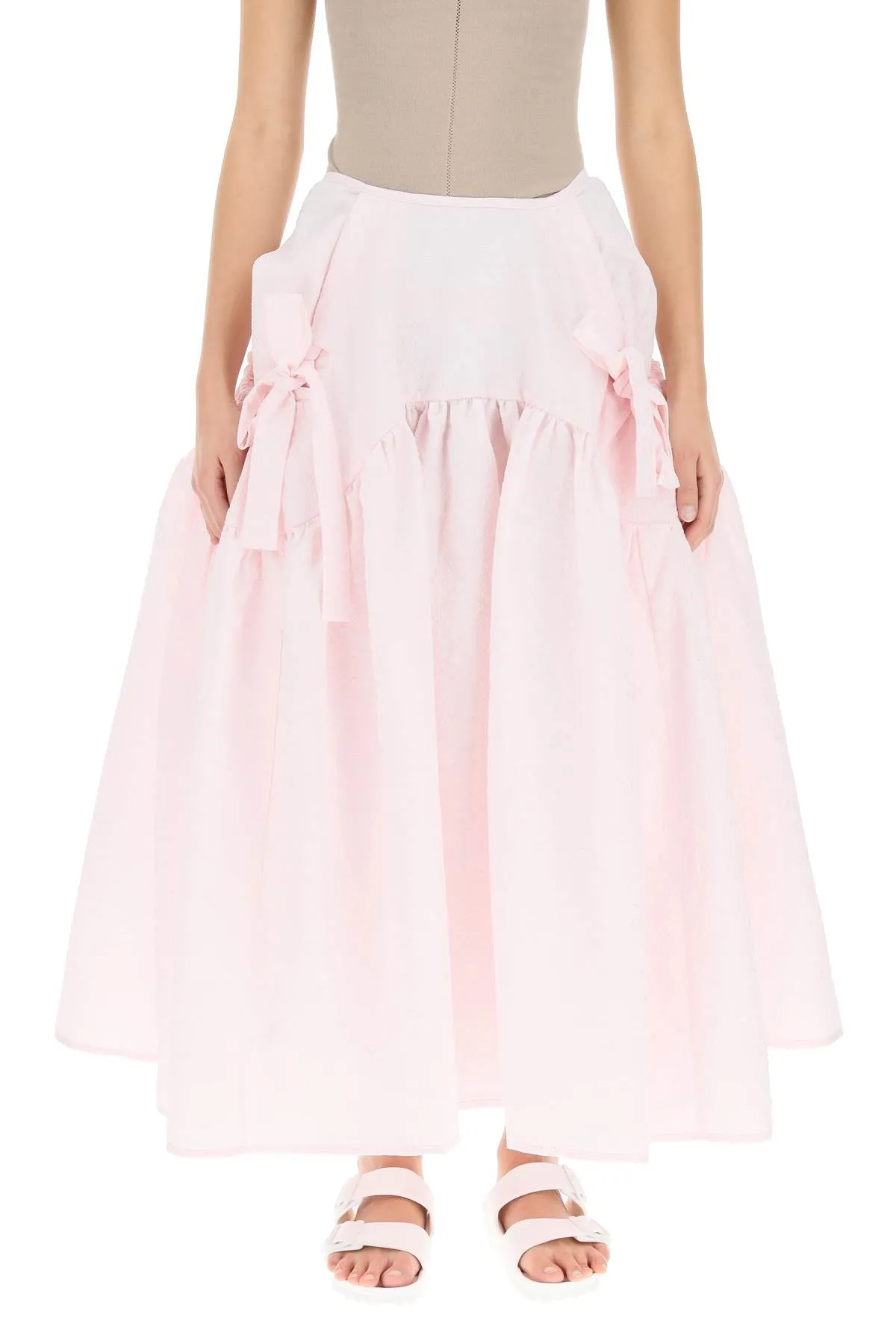 Cecilie Bahnsen Justice Strapped Skirt