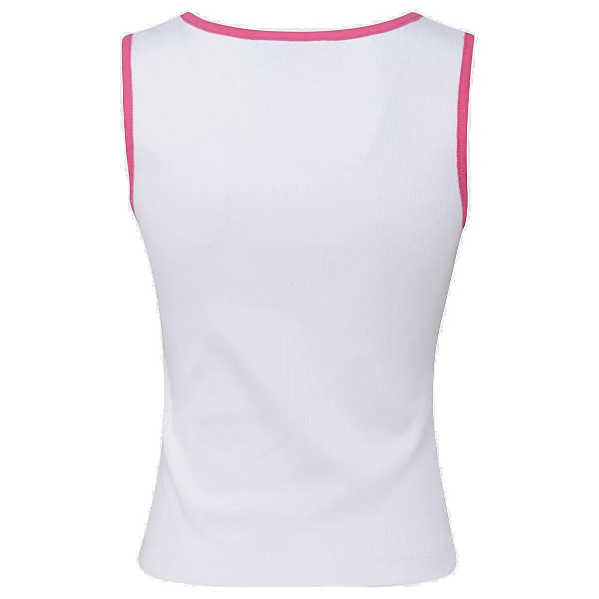 Chiara Ferragni Logo Patch Square-Neck Tank Top