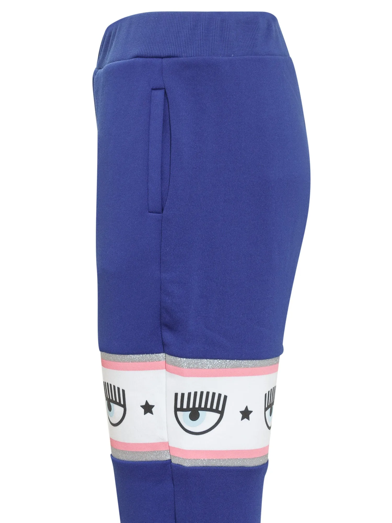 Chiara Ferragni Logo Tape Track Pants
